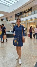Aparajita-3, Women's Denim One Piece