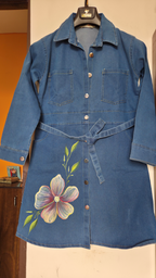 Aparajita-4, Women's Denim One Piece