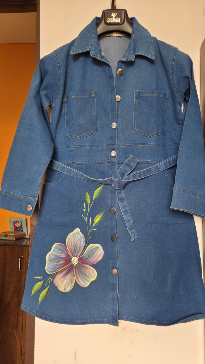 Aparajita-4, Women's Denim One Piece