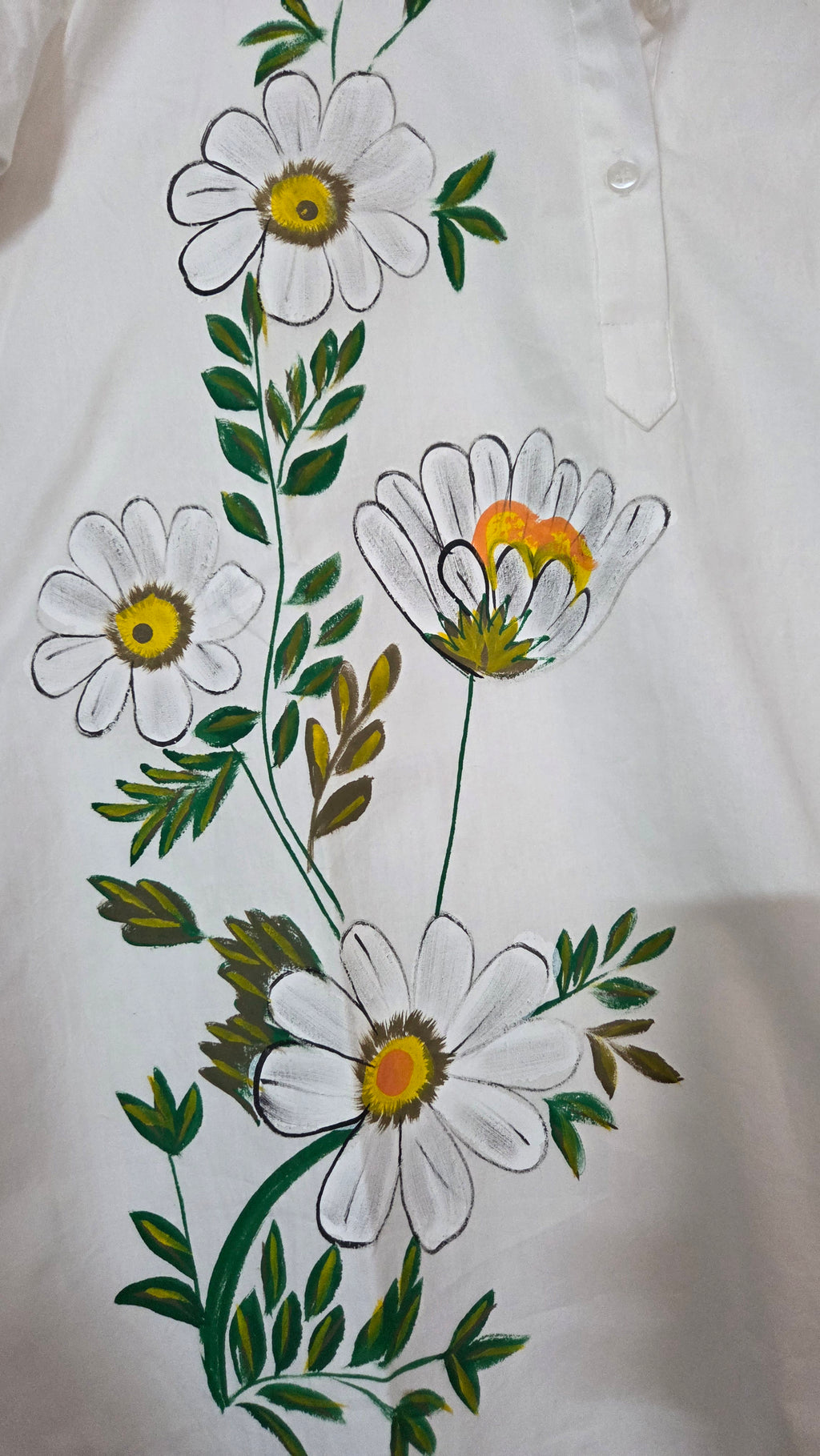 Kumudini-17, Hand-Painted Women's Short Kurti