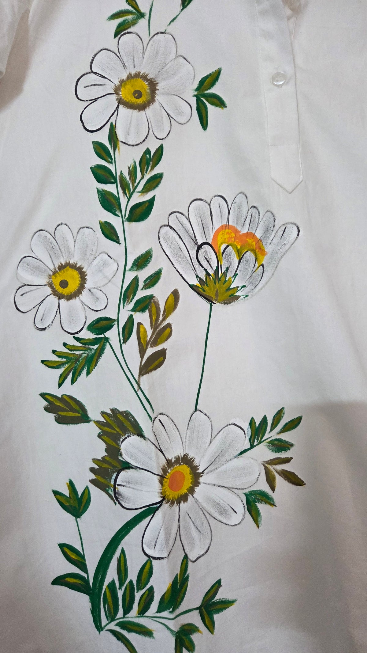 Kumudini-17, Hand-Painted Women's Short Kurti