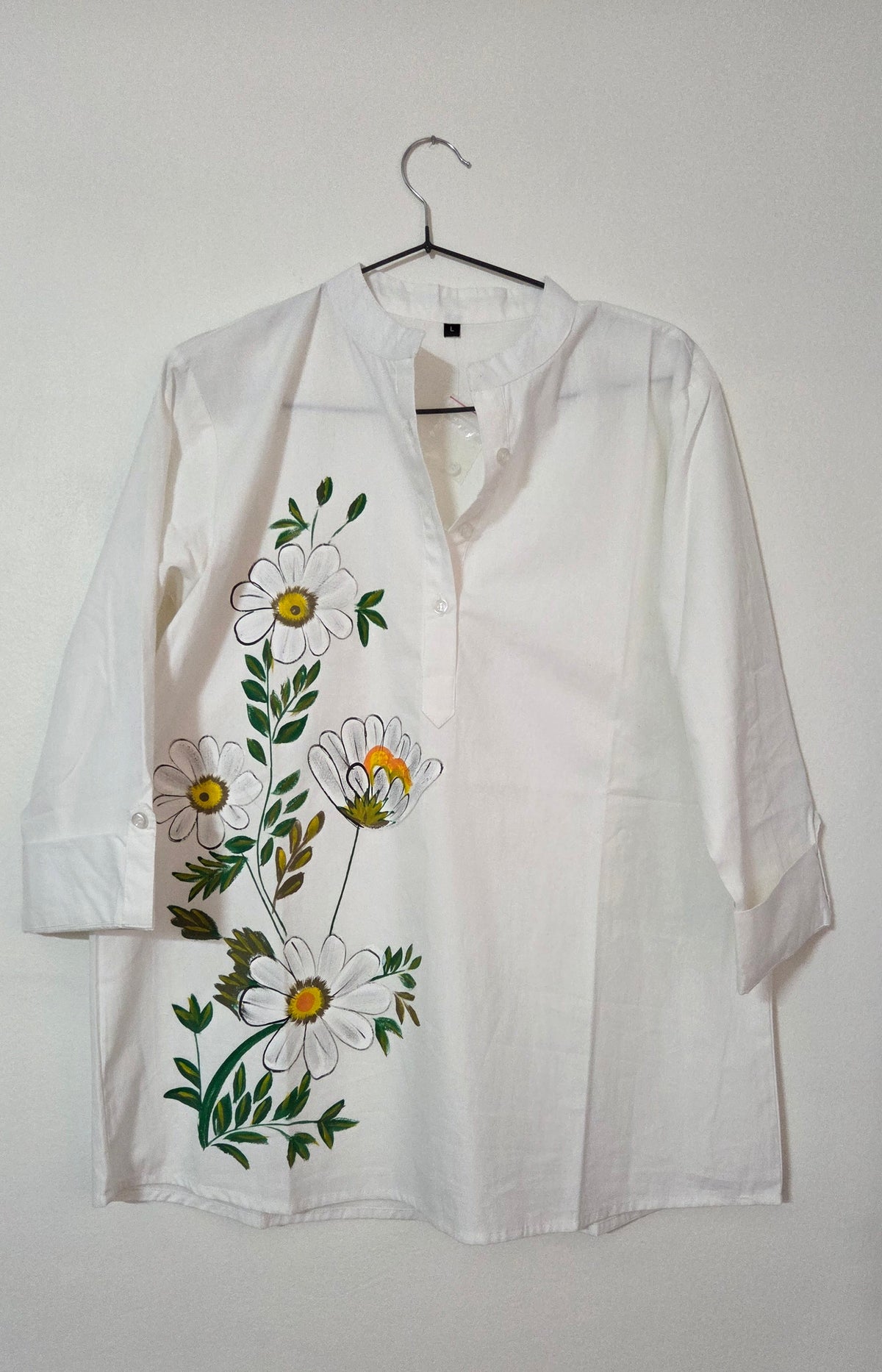 Kumudini-17, Hand-Painted Women's Short Kurti
